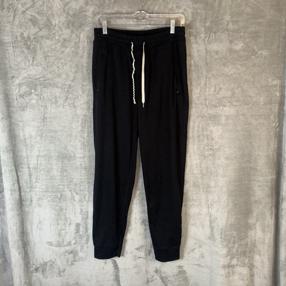 Vuori Ponto Performance Jogger Men's Large Black Drawstring Stretch V438